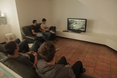 Sala de TV - Pensionato Giorgios
